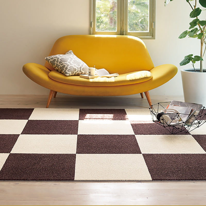 Home Indoor Carpet Tiles Indoor Solid Color Stain Resistant Carpet Tiles Clearhalo 'Carpet Tiles & Carpet Squares' 'carpet_tiles_carpet_squares' 'Flooring 'Home Improvement' 'home_improvement' 'home_improvement_carpet_tiles_carpet_squares' Walls and Ceiling' 7318841