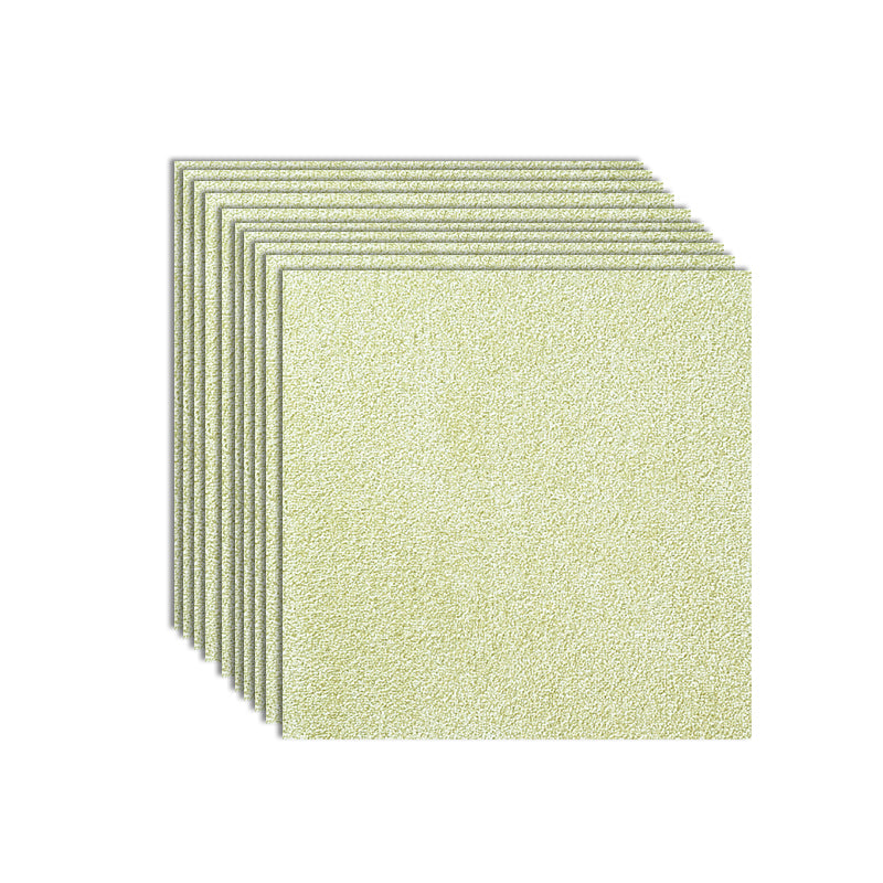 Home Indoor Carpet Tiles Indoor Solid Color Stain Resistant Carpet Tiles Green Clearhalo 'Carpet Tiles & Carpet Squares' 'carpet_tiles_carpet_squares' 'Flooring 'Home Improvement' 'home_improvement' 'home_improvement_carpet_tiles_carpet_squares' Walls and Ceiling' 7318858