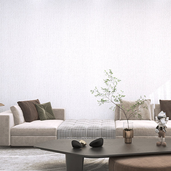 Contemporary Flax Wall Covering Paneling Textured Wall Interior Wear Resistant Plank White Clearhalo 'Flooring 'Home Improvement' 'home_improvement' 'home_improvement_wall_paneling' 'Wall Paneling' 'wall_paneling' 'Walls & Ceilings' Walls and Ceiling' 7319004