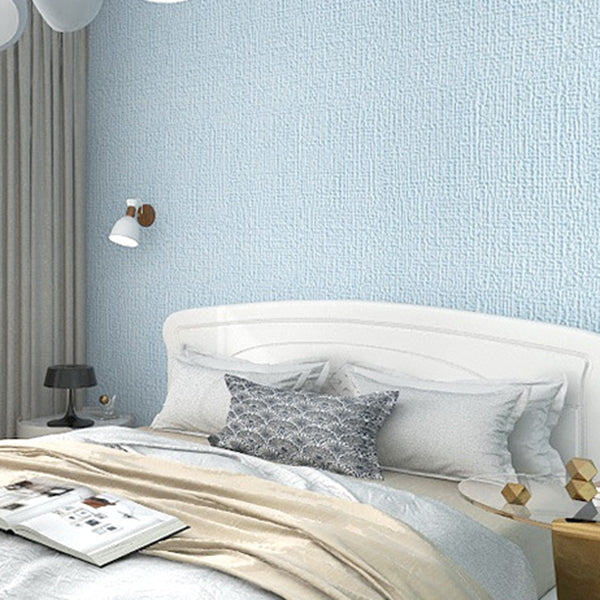 Contemporary Flax Wall Covering Paneling Textured Wall Interior Wear Resistant Plank Blue Clearhalo 'Flooring 'Home Improvement' 'home_improvement' 'home_improvement_wall_paneling' 'Wall Paneling' 'wall_paneling' 'Walls & Ceilings' Walls and Ceiling' 7319009