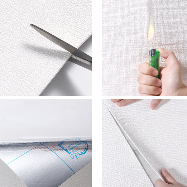 Contemporary Flax Wall Covering Paneling Textured Wall Interior Wear Resistant Plank Clearhalo 'Flooring 'Home Improvement' 'home_improvement' 'home_improvement_wall_paneling' 'Wall Paneling' 'wall_paneling' 'Walls & Ceilings' Walls and Ceiling' 7319012