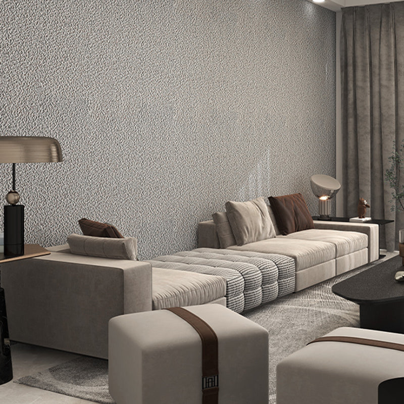 Contemporary Wall Plank Textureed Bathroom Living Room Roll Wall Panels Grey Clearhalo 'Flooring 'Home Improvement' 'home_improvement' 'home_improvement_wall_paneling' 'Wall Paneling' 'wall_paneling' 'Walls & Ceilings' Walls and Ceiling' 7319023