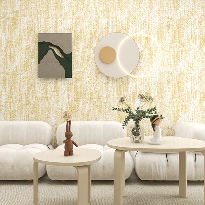 Contemporary Wall Plank Textureed Bathroom Living Room Roll Wall Panels Beige Clearhalo 'Flooring 'Home Improvement' 'home_improvement' 'home_improvement_wall_paneling' 'Wall Paneling' 'wall_paneling' 'Walls & Ceilings' Walls and Ceiling' 7319028