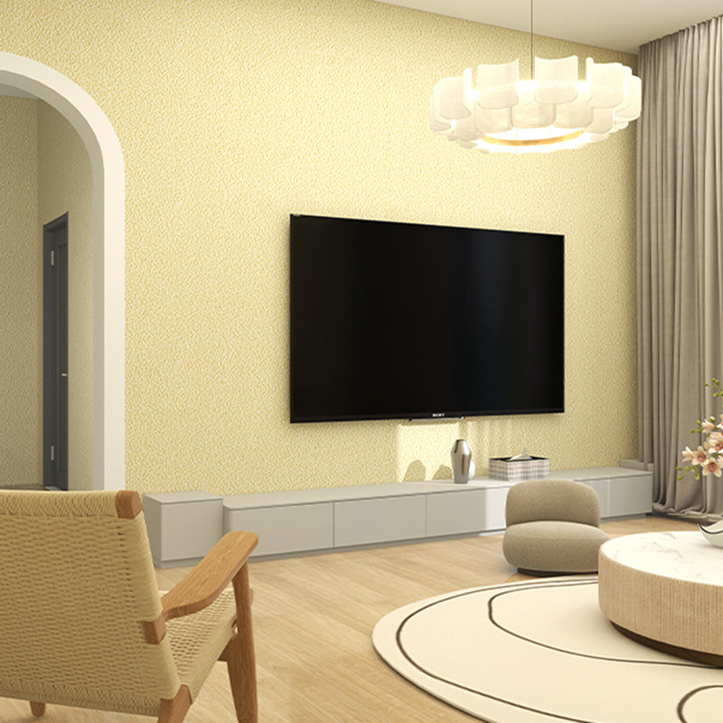 Contemporary Wall Plank Textureed Bathroom Living Room Roll Wall Panels Yellow Clearhalo 'Flooring 'Home Improvement' 'home_improvement' 'home_improvement_wall_paneling' 'Wall Paneling' 'wall_paneling' 'Walls & Ceilings' Walls and Ceiling' 7319032