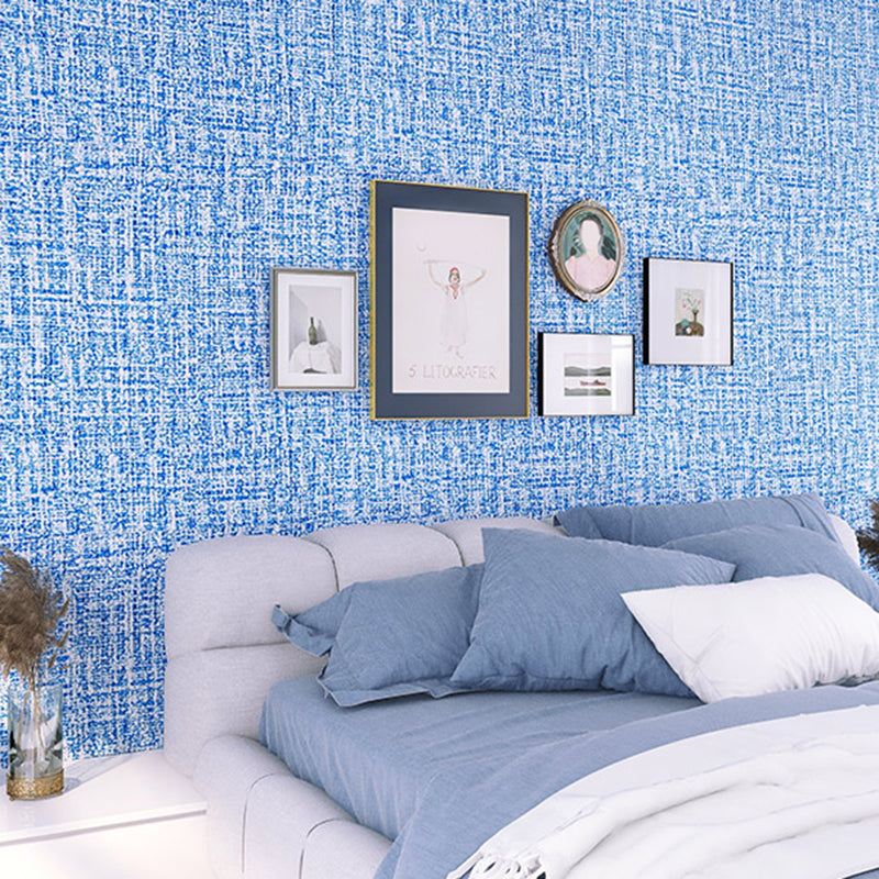 Contemporary Wall Plank Textureed Bathroom Living Room Roll Wall Panels Blue Clearhalo 'Flooring 'Home Improvement' 'home_improvement' 'home_improvement_wall_paneling' 'Wall Paneling' 'wall_paneling' 'Walls & Ceilings' Walls and Ceiling' 7319035