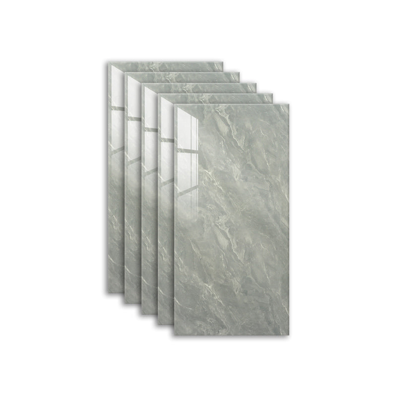 Single Tile Wallpaper Plastic Waterproof Peel and Stick Backsplash Pewter 1'4" x 2'7" 5-Piece Set Clearhalo 'Flooring 'Home Improvement' 'home_improvement' 'home_improvement_peel_stick_blacksplash' 'Peel & Stick Backsplash Tile' 'peel_stick_blacksplash' 'Walls & Ceilings' Walls and Ceiling' 7319046