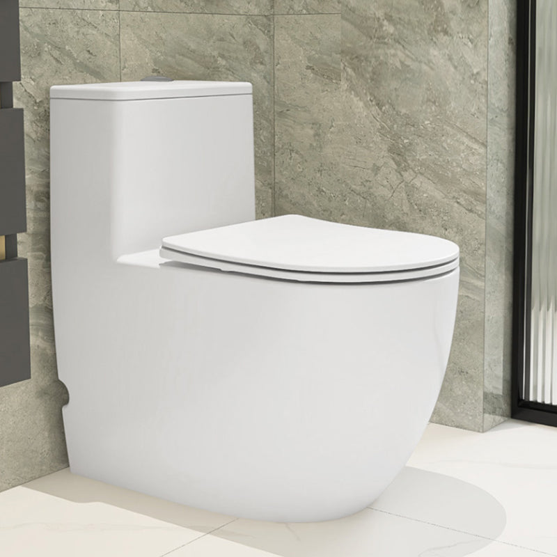 Contemporary Floor Mounted Toilet White Seat Included Urine Toilet for Bathroom 15" Clearhalo 'Bathroom Remodel & Bathroom Fixtures' 'Home Improvement' 'home_improvement' 'home_improvement_toilets' 'Toilets & Bidets' 'Toilets' 7319688