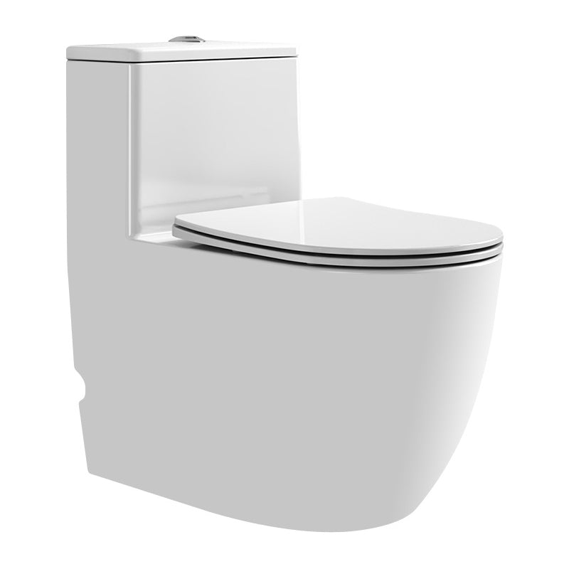 Contemporary Floor Mounted Toilet White Seat Included Urine Toilet for Bathroom Clearhalo 'Bathroom Remodel & Bathroom Fixtures' 'Home Improvement' 'home_improvement' 'home_improvement_toilets' 'Toilets & Bidets' 'Toilets' 7319692