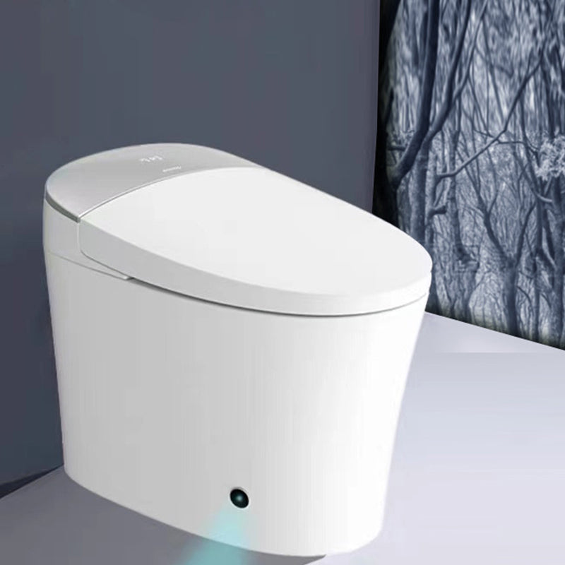 Contemporary Floor Mounted Flush Toilet Ceramic Siphon Jet Urine Toilet for Washroom Manual Lid (Standard) Clearhalo 'Bathroom Remodel & Bathroom Fixtures' 'Home Improvement' 'home_improvement' 'home_improvement_toilets' 'Toilets & Bidets' 'Toilets' 7319725