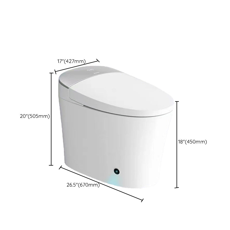 Contemporary Floor Mounted Flush Toilet Ceramic Siphon Jet Urine Toilet for Washroom Clearhalo 'Bathroom Remodel & Bathroom Fixtures' 'Home Improvement' 'home_improvement' 'home_improvement_toilets' 'Toilets & Bidets' 'Toilets' 7319734