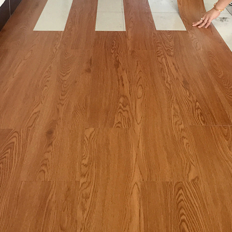 Rectangle PVC Flooring Smooth Peel and Stick Wood Look Vinyl Flooring Dark Brown Black Clearhalo 'Flooring 'Home Improvement' 'home_improvement' 'home_improvement_vinyl_flooring' 'Vinyl Flooring' 'vinyl_flooring' Walls and Ceiling' 7320364