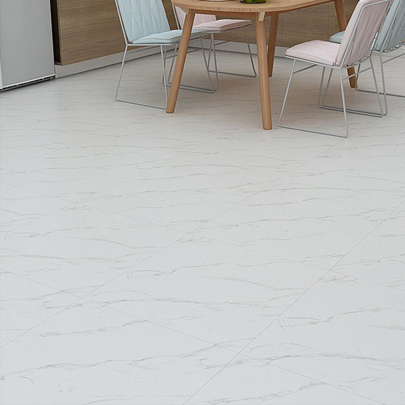 Rectangle PVC Flooring Smooth Peel and Stick Wood Look Vinyl Flooring White Clearhalo 'Flooring 'Home Improvement' 'home_improvement' 'home_improvement_vinyl_flooring' 'Vinyl Flooring' 'vinyl_flooring' Walls and Ceiling' 7320387