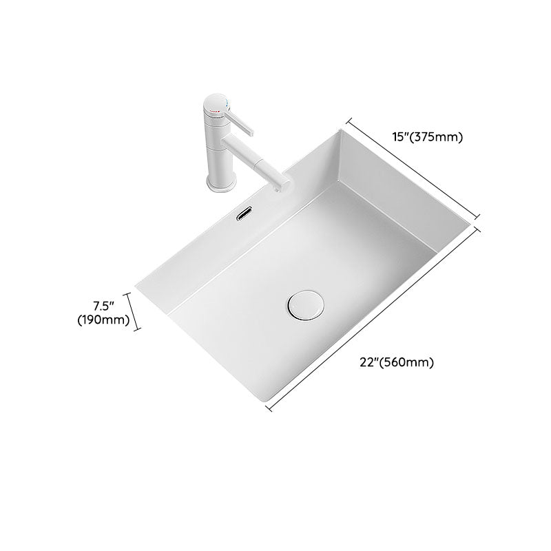 Modern Undermount Bathroom Sink Porcelain with Overflow and Faucet Basin Sink Clearhalo 'Bathroom Remodel & Bathroom Fixtures' 'Bathroom Sinks & Faucet Components' 'Bathroom Sinks' 'bathroom_sink' 'Home Improvement' 'home_improvement' 'home_improvement_bathroom_sink' 7321004