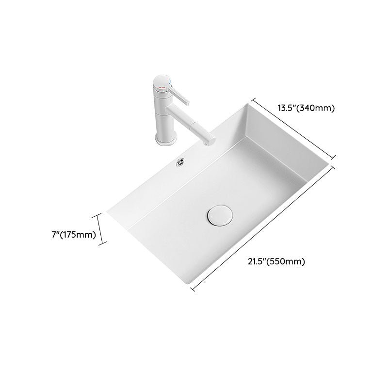 Modern Undermount Bathroom Sink Porcelain with Overflow and Faucet Basin Sink Clearhalo 'Bathroom Remodel & Bathroom Fixtures' 'Bathroom Sinks & Faucet Components' 'Bathroom Sinks' 'bathroom_sink' 'Home Improvement' 'home_improvement' 'home_improvement_bathroom_sink' 7321008