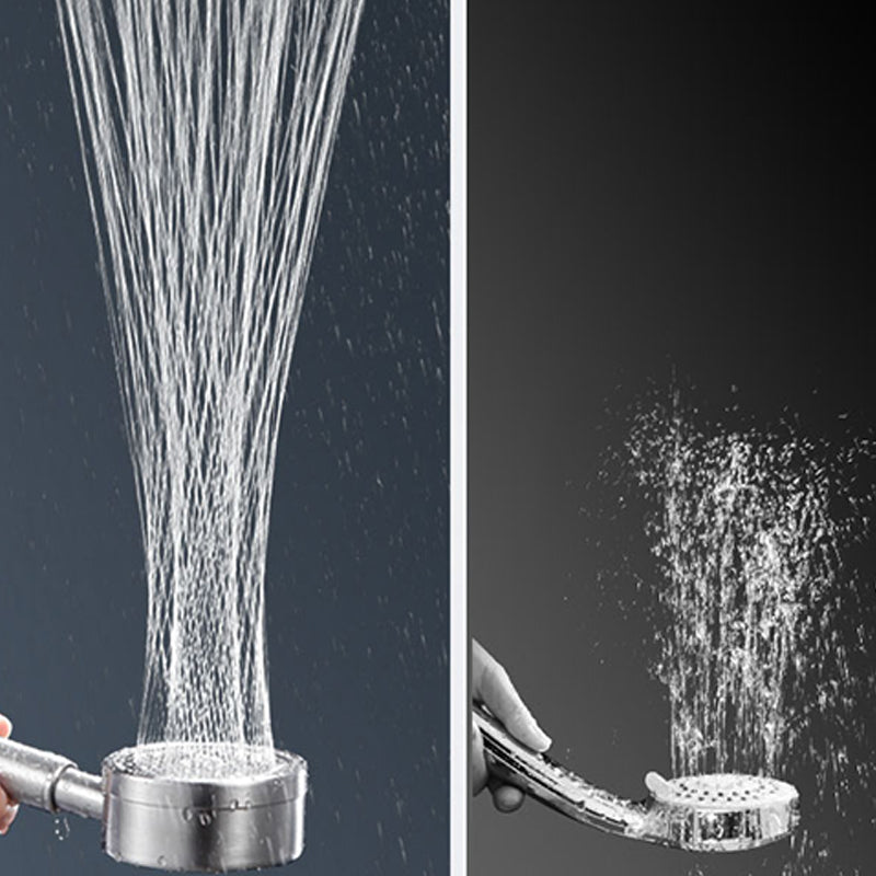 Modern Stainless Steel Hand Shower Standard Spray Pattern Wall-Mount Hand Shower Clearhalo 'Bathroom Remodel & Bathroom Fixtures' 'Home Improvement' 'home_improvement' 'home_improvement_shower_heads' 'Shower Heads' 'shower_heads' 'Showers & Bathtubs Plumbing' 'Showers & Bathtubs' 7321176