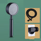Modern Stainless Steel Hand Shower Standard Spray Pattern Wall-Mount Hand Shower Black Shower & Hose & Hole-free Wall Seat Clearhalo 'Bathroom Remodel & Bathroom Fixtures' 'Home Improvement' 'home_improvement' 'home_improvement_shower_heads' 'Shower Heads' 'shower_heads' 'Showers & Bathtubs Plumbing' 'Showers & Bathtubs' 7321190