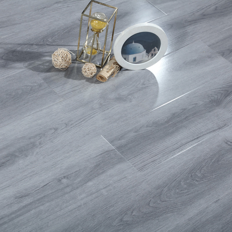 Traditional Wood Flooring Tiles Click-Locking Wire Brushed Flooring Planks Grey Clearhalo 'Flooring 'Hardwood Flooring' 'hardwood_flooring' 'Home Improvement' 'home_improvement' 'home_improvement_hardwood_flooring' Walls and Ceiling' 7322574