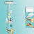 Shower Set Wall Mounted Lever Handle Shower Hose Handshower Square Shower Set White-Gold Temperature Control Digital Display Not Included Clearhalo 'Bathroom Remodel & Bathroom Fixtures' 'Home Improvement' 'home_improvement' 'home_improvement_shower_faucets' 'Shower Faucets & Systems' 'shower_faucets' 'Showers & Bathtubs Plumbing' 'Showers & Bathtubs' 7322888