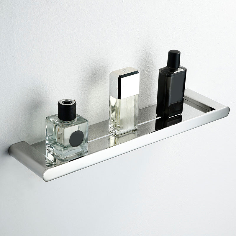 Contemporary Bathroom Accessory As Individual Or As a Set in Silver Clearhalo 'Bathroom Hardware Sets' 'Bathroom Hardware' 'Bathroom Remodel & Bathroom Fixtures' 'bathroom_hardware_sets' 'Home Improvement' 'home_improvement' 'home_improvement_bathroom_hardware_sets' 7322943