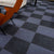 Carpet Tile Non-Skid Fade Resistant Solid Color Self-Stick Peel and Stick Carpet Tiles Black-Blue Clearhalo 'Carpet Tiles & Carpet Squares' 'carpet_tiles_carpet_squares' 'Flooring 'Home Improvement' 'home_improvement' 'home_improvement_carpet_tiles_carpet_squares' Walls and Ceiling' 7323903