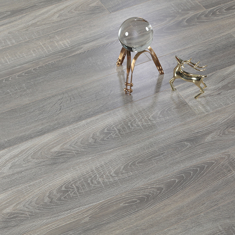 Traditional Flooring Planks Water Resistant Click-Locking Wood Floor Tile Grey Clearhalo 'Flooring 'Hardwood Flooring' 'hardwood_flooring' 'Home Improvement' 'home_improvement' 'home_improvement_hardwood_flooring' Walls and Ceiling' 7323953