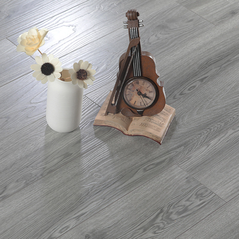 Traditional Flooring Planks Water Resistant Click-Locking Wood Floor Tile Dark Gray Clearhalo 'Flooring 'Hardwood Flooring' 'hardwood_flooring' 'Home Improvement' 'home_improvement' 'home_improvement_hardwood_flooring' Walls and Ceiling' 7323956