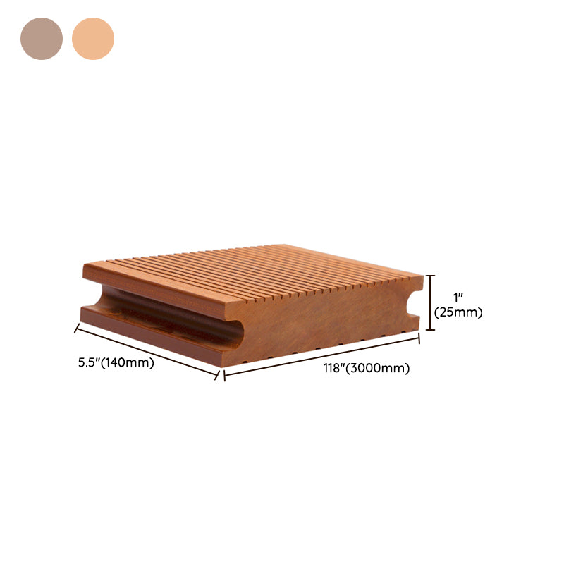 Modern Outdoor Floor Tile Wooden Waterproof Anti Slip Floor Tile Clearhalo 'Flooring 'Hardwood Flooring' 'hardwood_flooring' 'Home Improvement' 'home_improvement' 'home_improvement_hardwood_flooring' Walls and Ceiling' 7323988