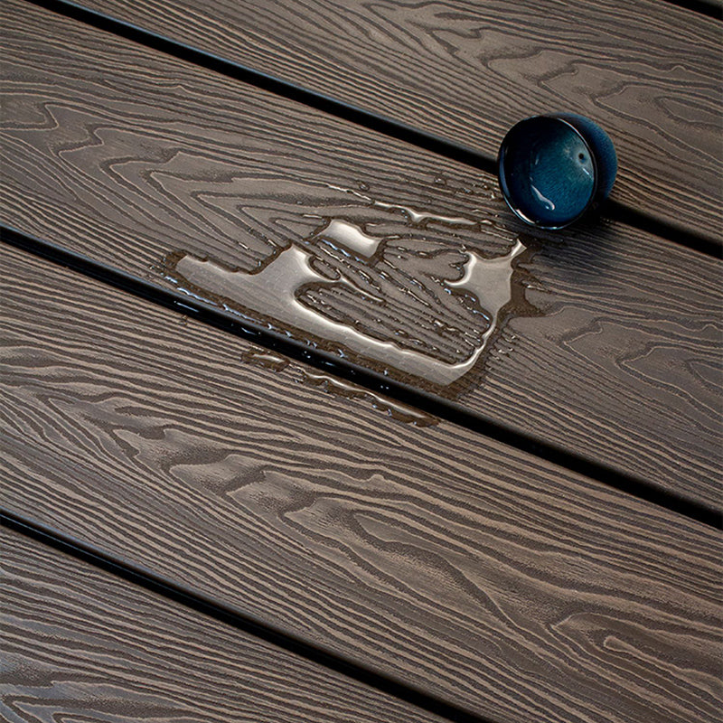 Contemporary Hardwood Deck Tiles Wire brushed Hardwood Flooring Clearhalo 'Flooring 'Hardwood Flooring' 'hardwood_flooring' 'Home Improvement' 'home_improvement' 'home_improvement_hardwood_flooring' Walls and Ceiling' 7324019