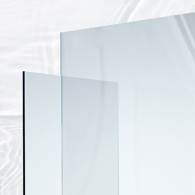 Pivot Framed Shower Bath Door Transparent Tempered Shower Door Clearhalo 'Bathroom Remodel & Bathroom Fixtures' 'Home Improvement' 'home_improvement' 'home_improvement_shower_tub_doors' 'Shower and Tub Doors' 'shower_tub_doors' 'Showers & Bathtubs' 7324159