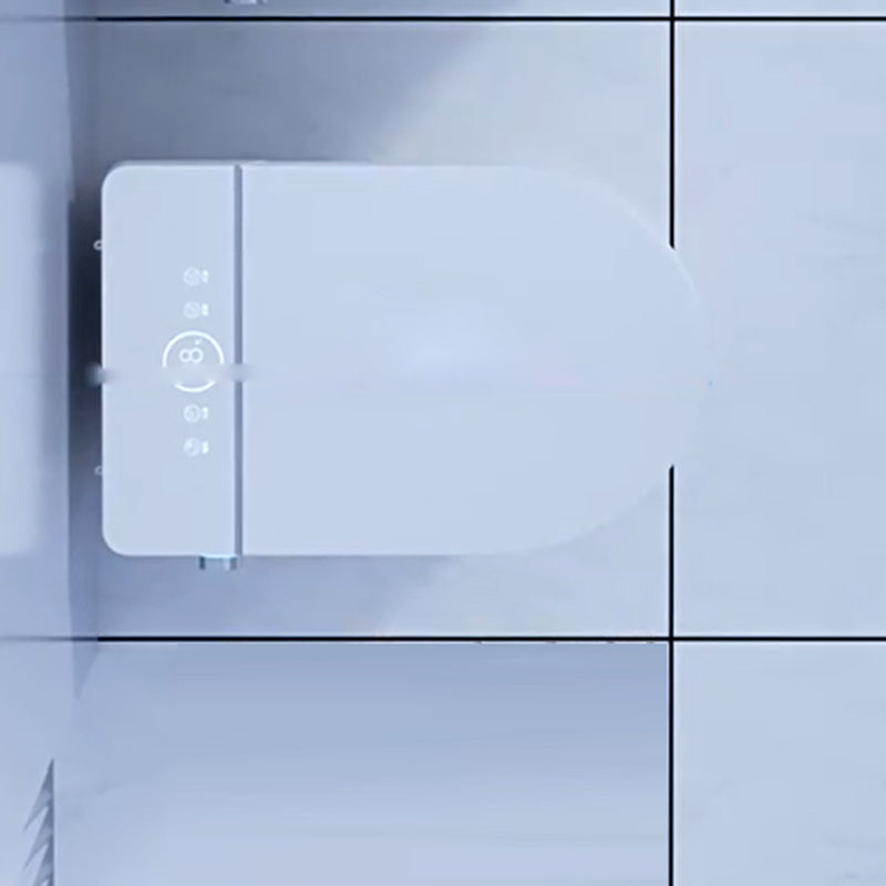 Contemporary Floor Mounted Toilet Heated Seat Included Urine Toilet for Bathroom Clearhalo 'Bathroom Remodel & Bathroom Fixtures' 'Home Improvement' 'home_improvement' 'home_improvement_toilets' 'Toilets & Bidets' 'Toilets' 7324393