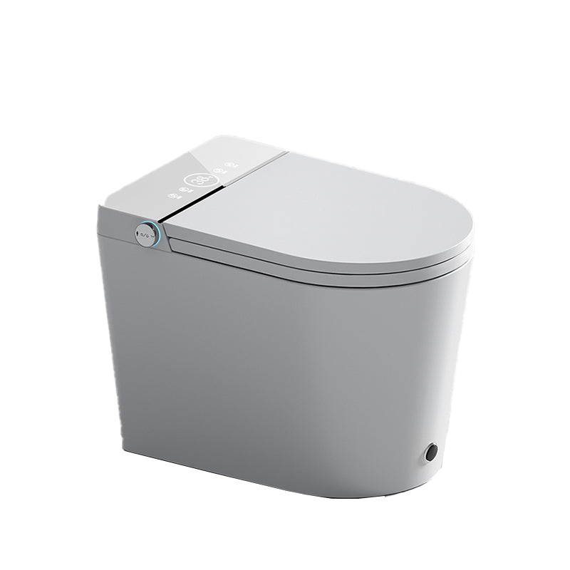 Contemporary Floor Mounted Toilet Heated Seat Included Urine Toilet for Bathroom Clearhalo 'Bathroom Remodel & Bathroom Fixtures' 'Home Improvement' 'home_improvement' 'home_improvement_toilets' 'Toilets & Bidets' 'Toilets' 7324394