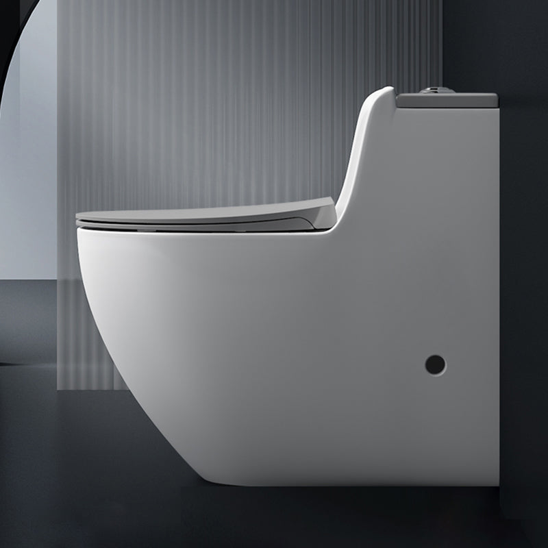 Modern Floor Mounted Flush Toilet Ceramic Siphon Jet Urine Toilet for Bathroom Clearhalo 'Bathroom Remodel & Bathroom Fixtures' 'Home Improvement' 'home_improvement' 'home_improvement_toilets' 'Toilets & Bidets' 'Toilets' 7324404