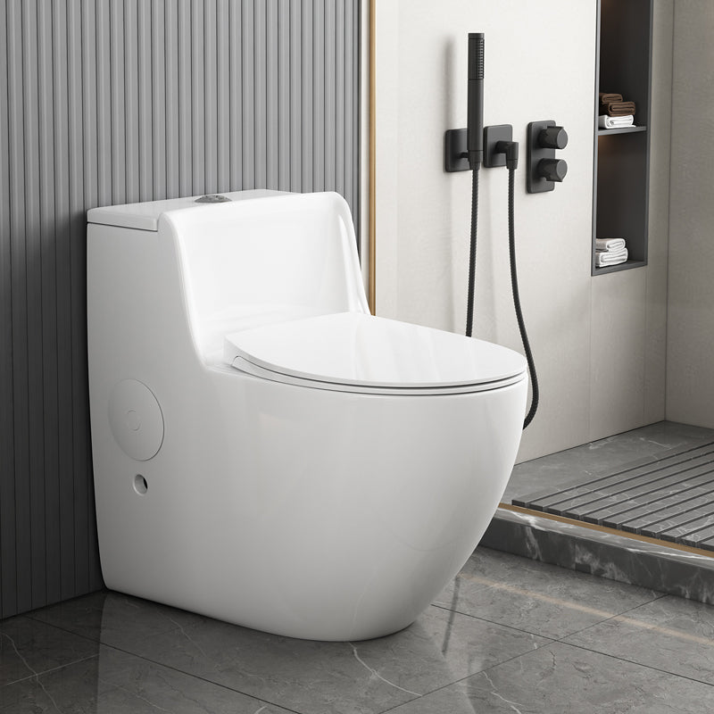Modern Floor Mounted Flush Toilet Ceramic Siphon Jet Urine Toilet for Bathroom White Clearhalo 'Bathroom Remodel & Bathroom Fixtures' 'Home Improvement' 'home_improvement' 'home_improvement_toilets' 'Toilets & Bidets' 'Toilets' 7324405
