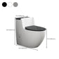 Modern Floor Mounted Flush Toilet Ceramic Siphon Jet Urine Toilet for Bathroom Clearhalo 'Bathroom Remodel & Bathroom Fixtures' 'Home Improvement' 'home_improvement' 'home_improvement_toilets' 'Toilets & Bidets' 'Toilets' 7324414