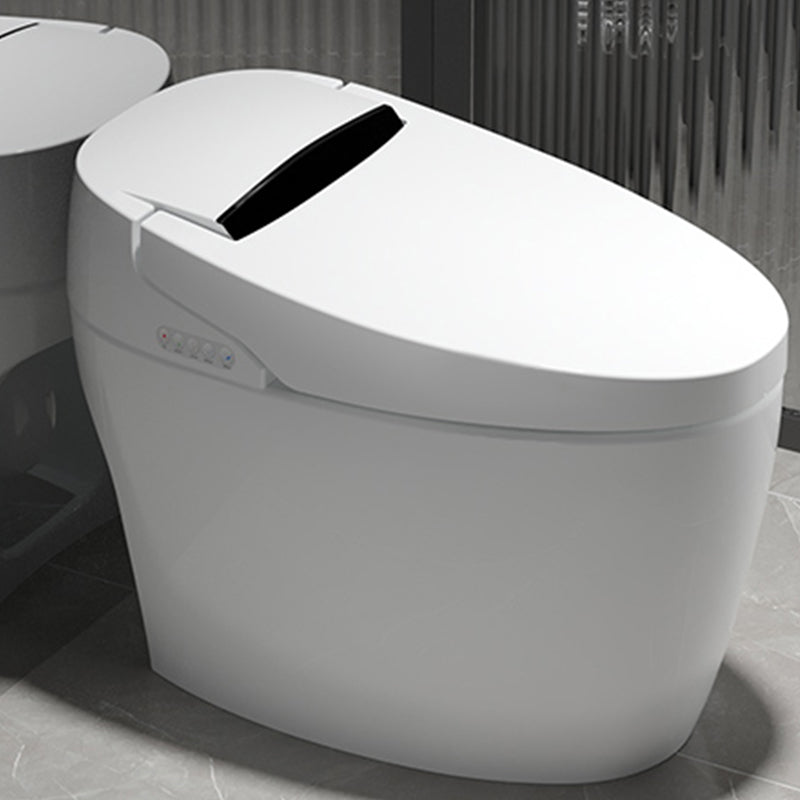 Contemporary Floor Mount Toilet Heated Seat Included Urine Toilet for Bathroom 16"L x 27"W x 22"H Heating Seat Ring （Standard ) Clearhalo 'Bathroom Remodel & Bathroom Fixtures' 'Home Improvement' 'home_improvement' 'home_improvement_toilets' 'Toilets & Bidets' 'Toilets' 7324447