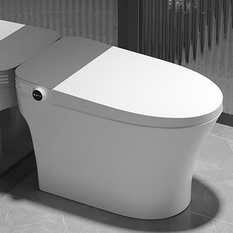 Contemporary Floor Mount Toilet Heated Seat Included Urine Toilet for Bathroom 16"L x 26"W x 19"H Heating Seat Ring （Standard ) Clearhalo 'Bathroom Remodel & Bathroom Fixtures' 'Home Improvement' 'home_improvement' 'home_improvement_toilets' 'Toilets & Bidets' 'Toilets' 7324450