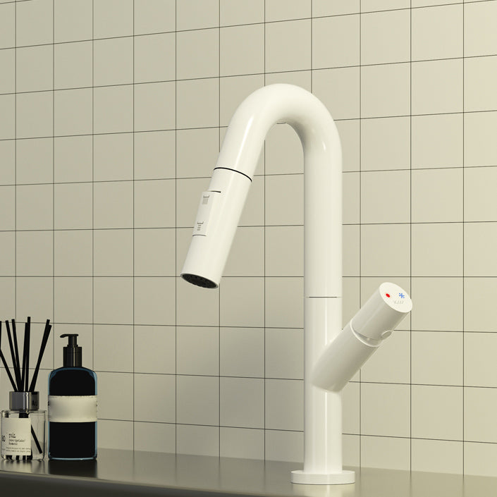 Industrial Wide Spread Bathroom Faucet Circular Lavatory Faucet Clearhalo 'Bathroom Remodel & Bathroom Fixtures' 'Bathroom Sink Faucets' 'Bathroom Sinks & Faucet Components' 'bathroom_sink_faucets' 'Home Improvement' 'home_improvement' 'home_improvement_bathroom_sink_faucets' 7325062