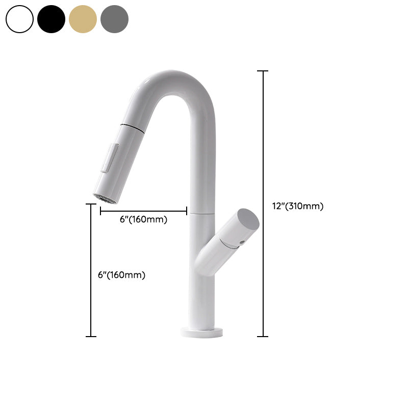 Industrial Wide Spread Bathroom Faucet Circular Lavatory Faucet Clearhalo 'Bathroom Remodel & Bathroom Fixtures' 'Bathroom Sink Faucets' 'Bathroom Sinks & Faucet Components' 'bathroom_sink_faucets' 'Home Improvement' 'home_improvement' 'home_improvement_bathroom_sink_faucets' 7325076