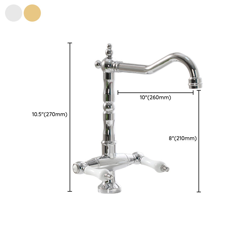 Industrial Wide Spread Bathroom Faucet Lever Handles Lavatory Faucet Clearhalo 'Bathroom Remodel & Bathroom Fixtures' 'Bathroom Sink Faucets' 'Bathroom Sinks & Faucet Components' 'bathroom_sink_faucets' 'Home Improvement' 'home_improvement' 'home_improvement_bathroom_sink_faucets' 7325088