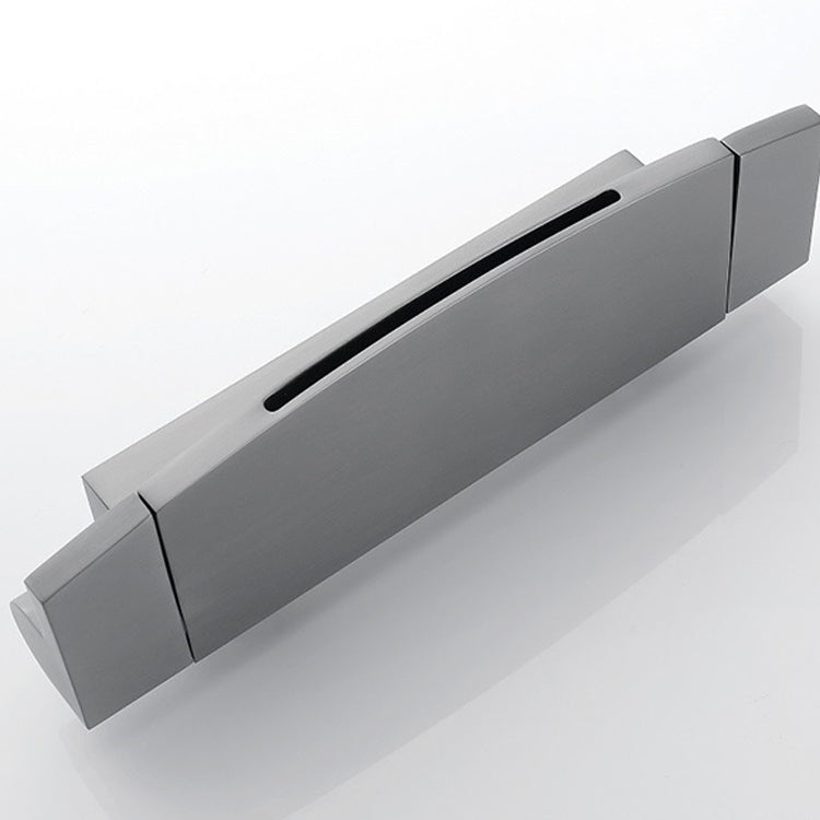 Brass Waterfall Spout Sink Faucet with 2-Handle Bathroom Faucet Clearhalo 'Bathroom Remodel & Bathroom Fixtures' 'Bathtub Faucets' 'bathtub_faucets' 'Home Improvement' 'home_improvement' 'home_improvement_bathtub_faucets' 7325161