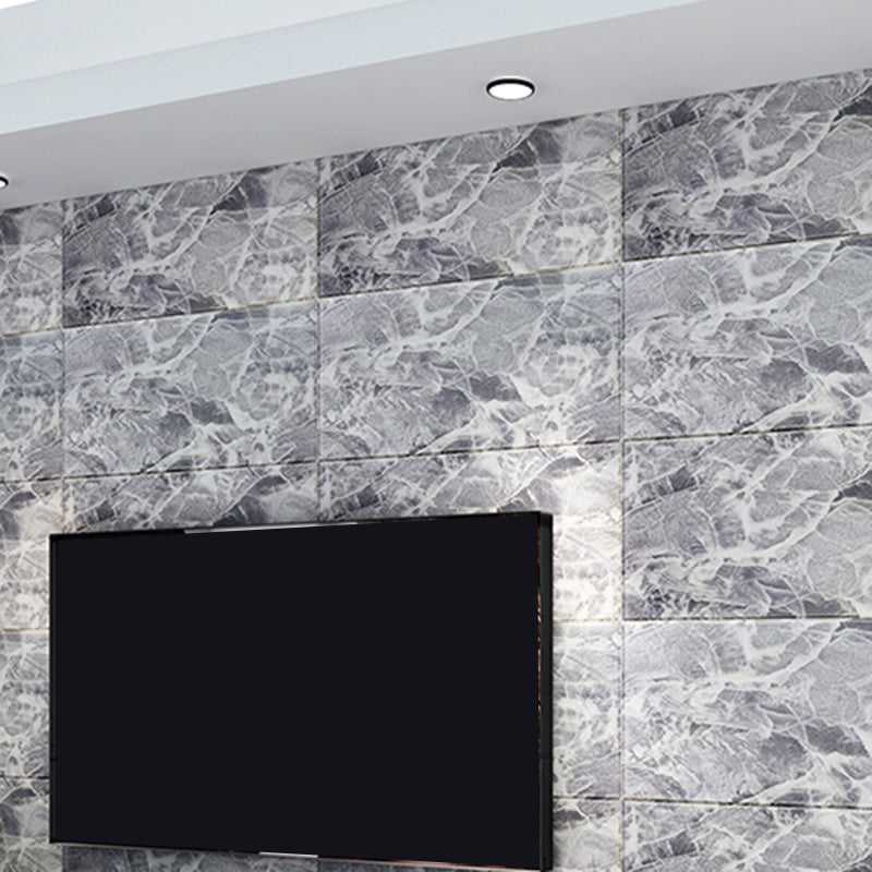 Modern Pearl Wainscoting PVC Foam Wall Access Panel Peel and Stick Wall Tile Grey Nano 10-Piece Set Clearhalo 'Flooring 'Home Improvement' 'home_improvement' 'home_improvement_wall_paneling' 'Wall Paneling' 'wall_paneling' 'Walls & Ceilings' Walls and Ceiling' 7325282