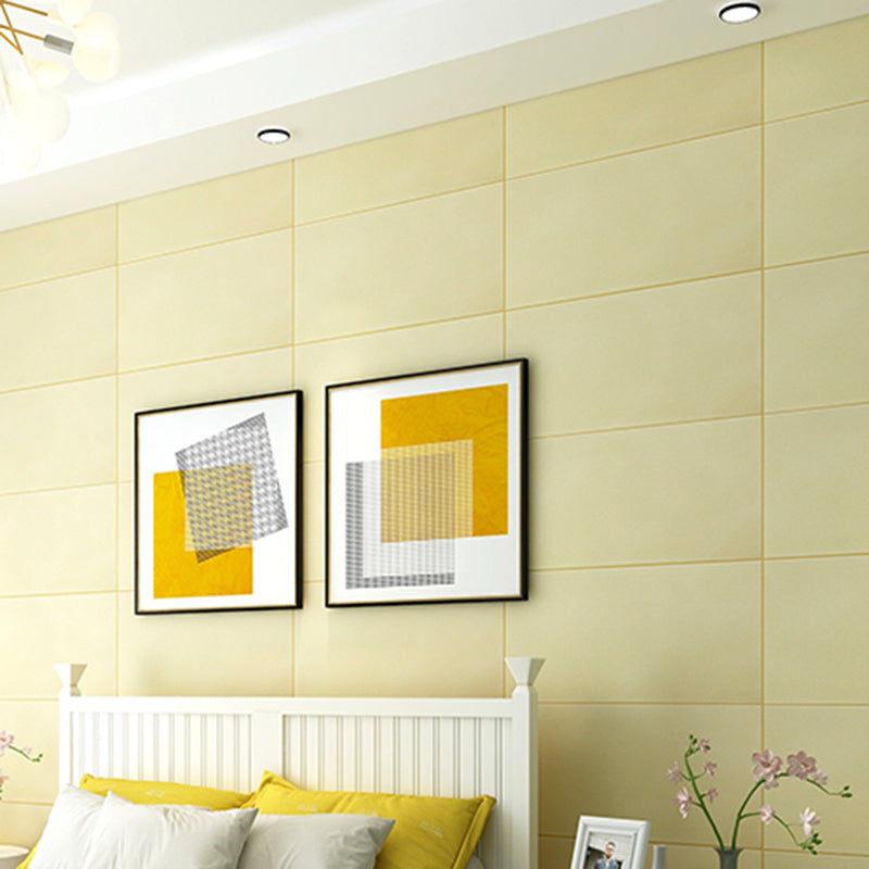 Modern Pearl Wainscoting PVC Foam Wall Access Panel Peel and Stick Wall Tile Beige Nano 10-Piece Set Clearhalo 'Flooring 'Home Improvement' 'home_improvement' 'home_improvement_wall_paneling' 'Wall Paneling' 'wall_paneling' 'Walls & Ceilings' Walls and Ceiling' 7325290
