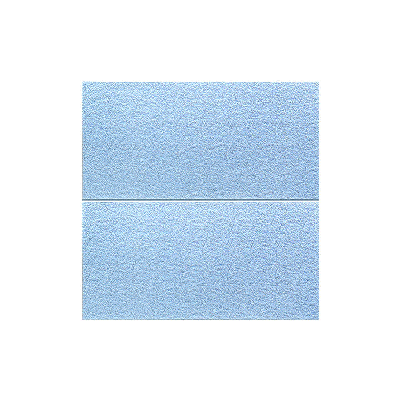 Modern Pearl Wainscoting PVC Foam Wall Access Panel Peel and Stick Wall Tile Light Blue Standard Payment 10-Piece Set Clearhalo 'Flooring 'Home Improvement' 'home_improvement' 'home_improvement_wall_paneling' 'Wall Paneling' 'wall_paneling' 'Walls & Ceilings' Walls and Ceiling' 7325301