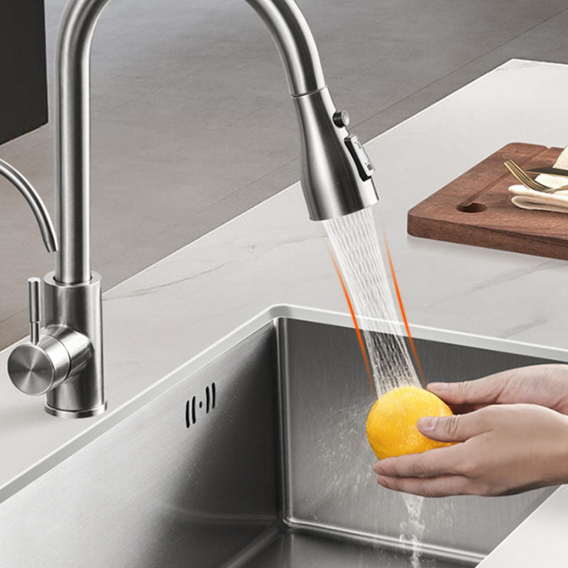 Modern Kitchen Bar Sink Stainless Steel with Soundproofing Workstation Ledge Clearhalo 'Home Improvement' 'home_improvement' 'home_improvement_kitchen_sinks' 'Kitchen Remodel & Kitchen Fixtures' 'Kitchen Sinks & Faucet Components' 'Kitchen Sinks' 'kitchen_sinks' 7325934