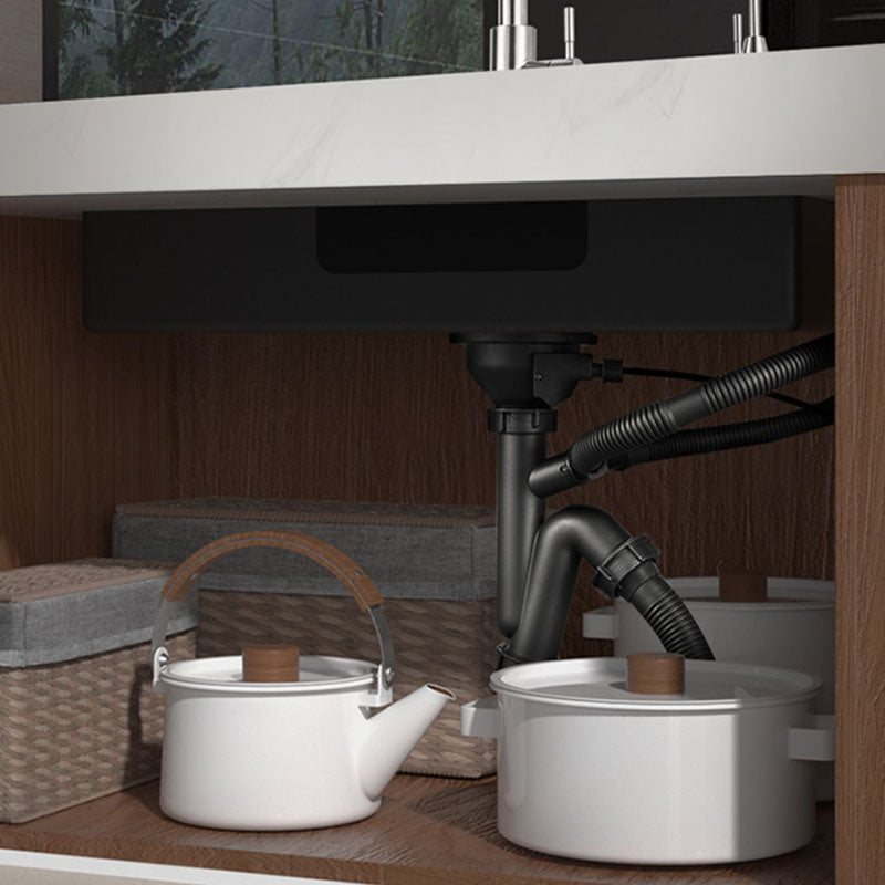 Modern Kitchen Bar Sink Stainless Steel with Soundproofing Workstation Ledge Clearhalo 'Home Improvement' 'home_improvement' 'home_improvement_kitchen_sinks' 'Kitchen Remodel & Kitchen Fixtures' 'Kitchen Sinks & Faucet Components' 'Kitchen Sinks' 'kitchen_sinks' 7325935