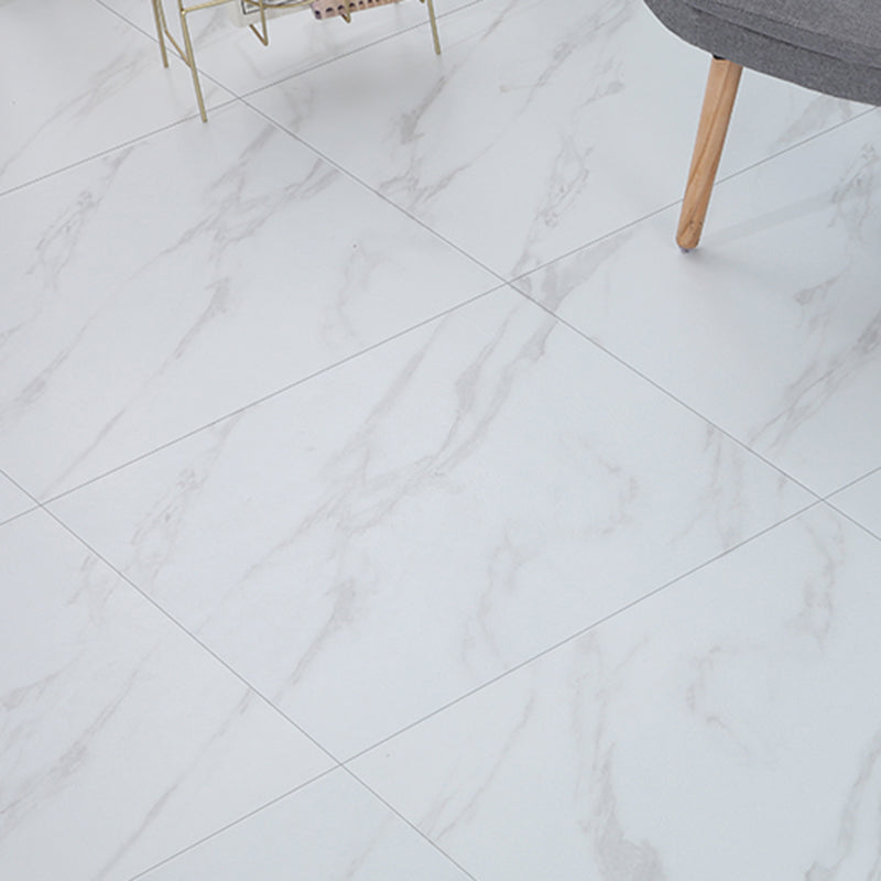 Peel and Stick PVC Flooring Smooth Marble Look Fireproof Vinyl Flooring Light Gray Clearhalo 'Flooring 'Home Improvement' 'home_improvement' 'home_improvement_vinyl_flooring' 'Vinyl Flooring' 'vinyl_flooring' Walls and Ceiling' 7325972