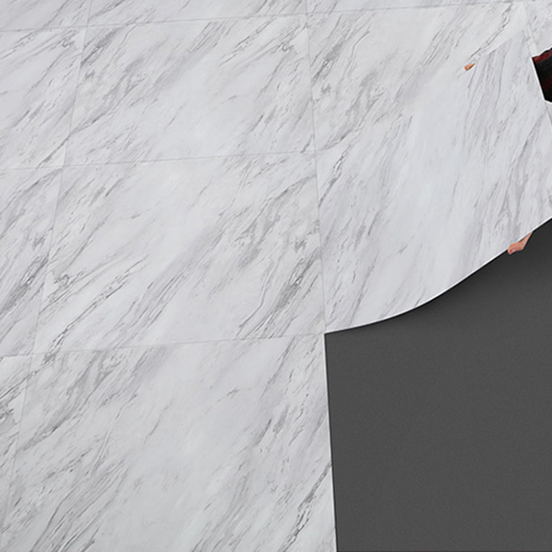 Peel and Stick PVC Flooring Smooth Marble Look Fireproof Vinyl Flooring Clearhalo 'Flooring 'Home Improvement' 'home_improvement' 'home_improvement_vinyl_flooring' 'Vinyl Flooring' 'vinyl_flooring' Walls and Ceiling' 7325973