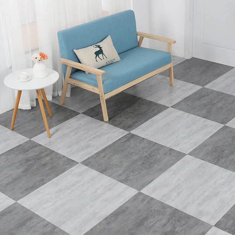 Peel and Stick PVC Flooring Smooth Marble Look Fireproof Vinyl Flooring Gray-White Clearhalo 'Flooring 'Home Improvement' 'home_improvement' 'home_improvement_vinyl_flooring' 'Vinyl Flooring' 'vinyl_flooring' Walls and Ceiling' 7325982