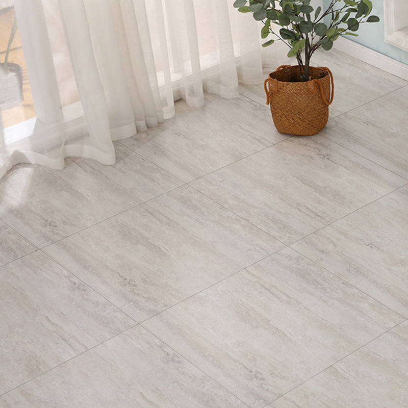 Peel and Stick PVC Flooring Smooth Marble Look Fireproof Vinyl Flooring Light Gray Beige Clearhalo 'Flooring 'Home Improvement' 'home_improvement' 'home_improvement_vinyl_flooring' 'Vinyl Flooring' 'vinyl_flooring' Walls and Ceiling' 7325986