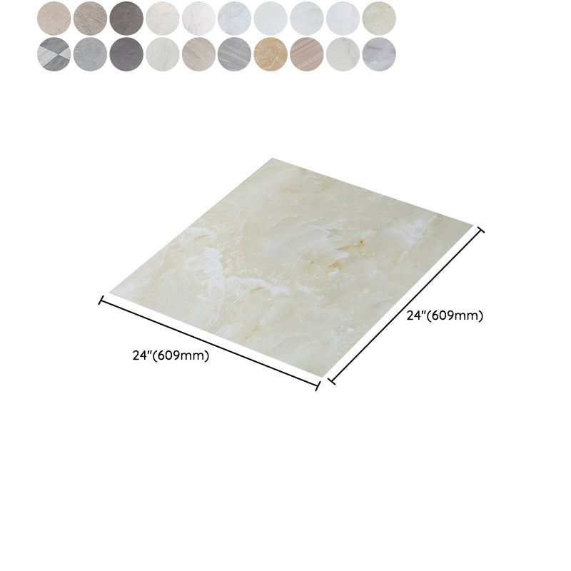Peel and Stick PVC Flooring Smooth Marble Look Fireproof Vinyl Flooring Clearhalo 'Flooring 'Home Improvement' 'home_improvement' 'home_improvement_vinyl_flooring' 'Vinyl Flooring' 'vinyl_flooring' Walls and Ceiling' 7325992